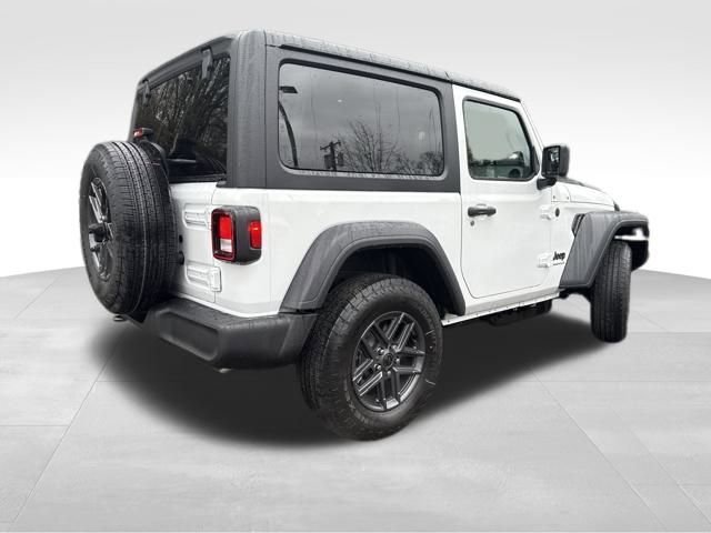 New 2026 Bright White Clear-Coat Exterior Paint Jeep Sport S image 7