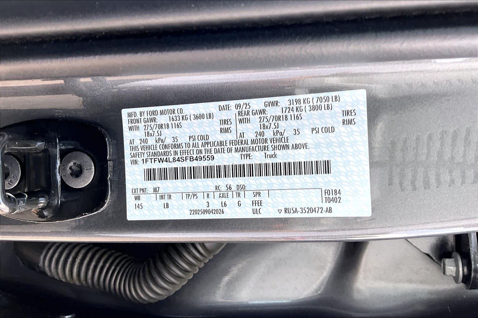Certified Used 2025 Carbonized Gray Ford Tremor image 34