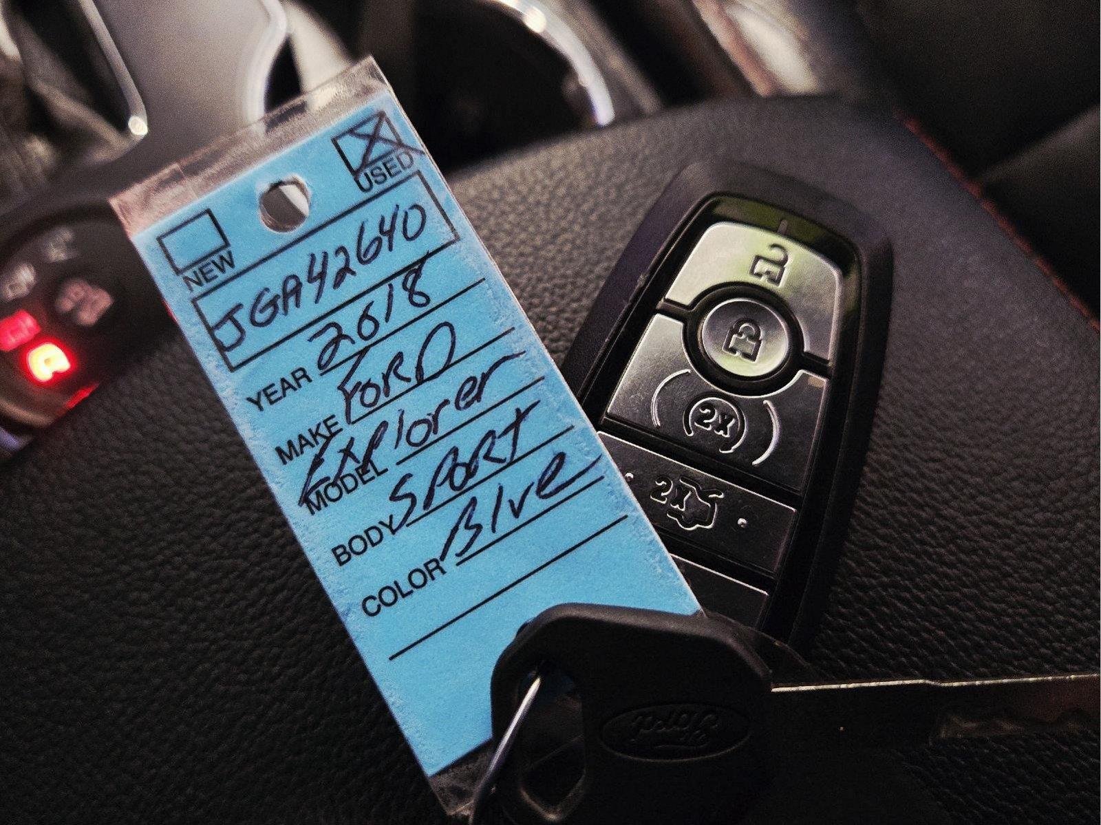 Certified Used 2018 Blue Ford Sport image 71