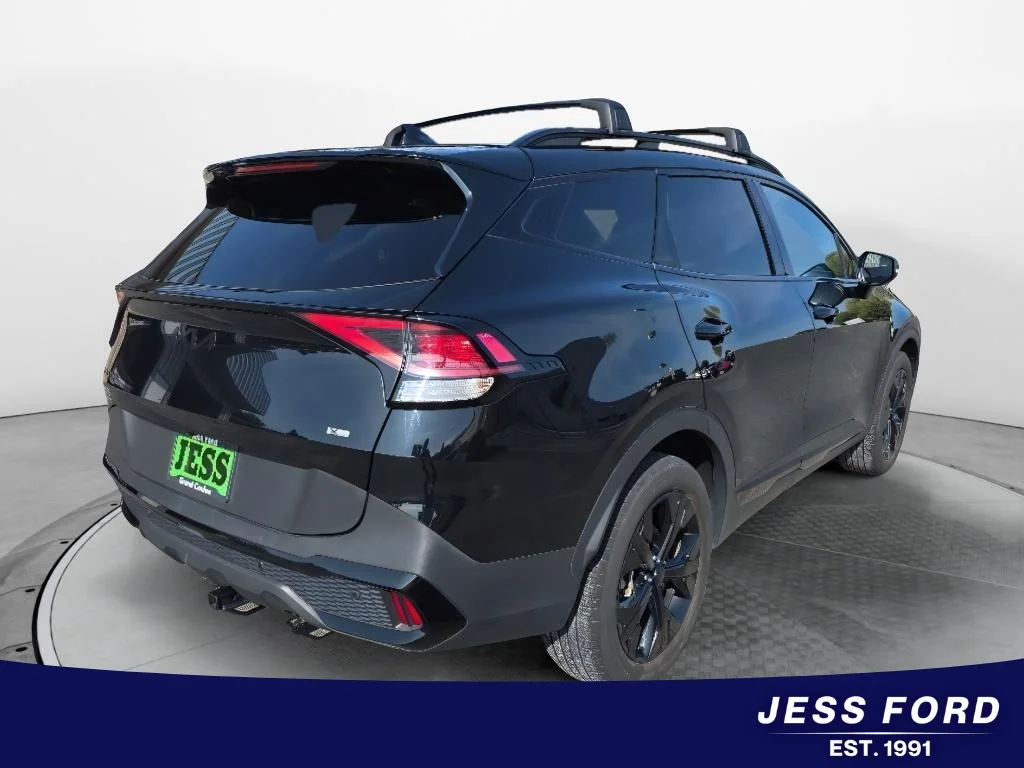Used 2025 Ebony Black Kia X-Line image 5