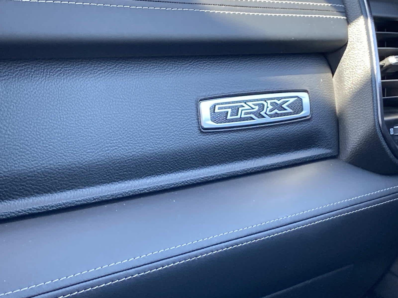 Used 2022 Diamond Black Crystal Pearlcoat Ram TRX image 21