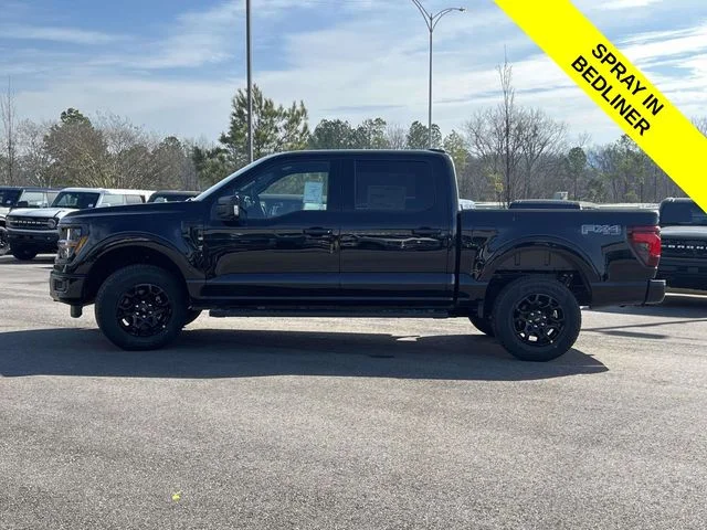 New 2026 Agate Black Metallic Ford XLT image 6