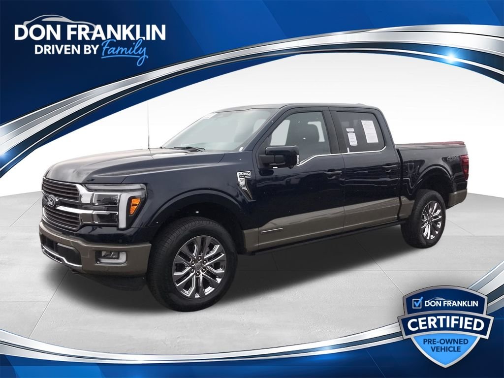 Used 2025 Blue Ford King Ranch image 1