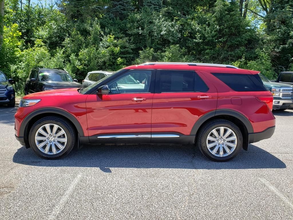 Used 2020 Red Metallic Ford Limited 4x4 Heated Leather Nav Moonroof 2.3 Ecoboo image 6