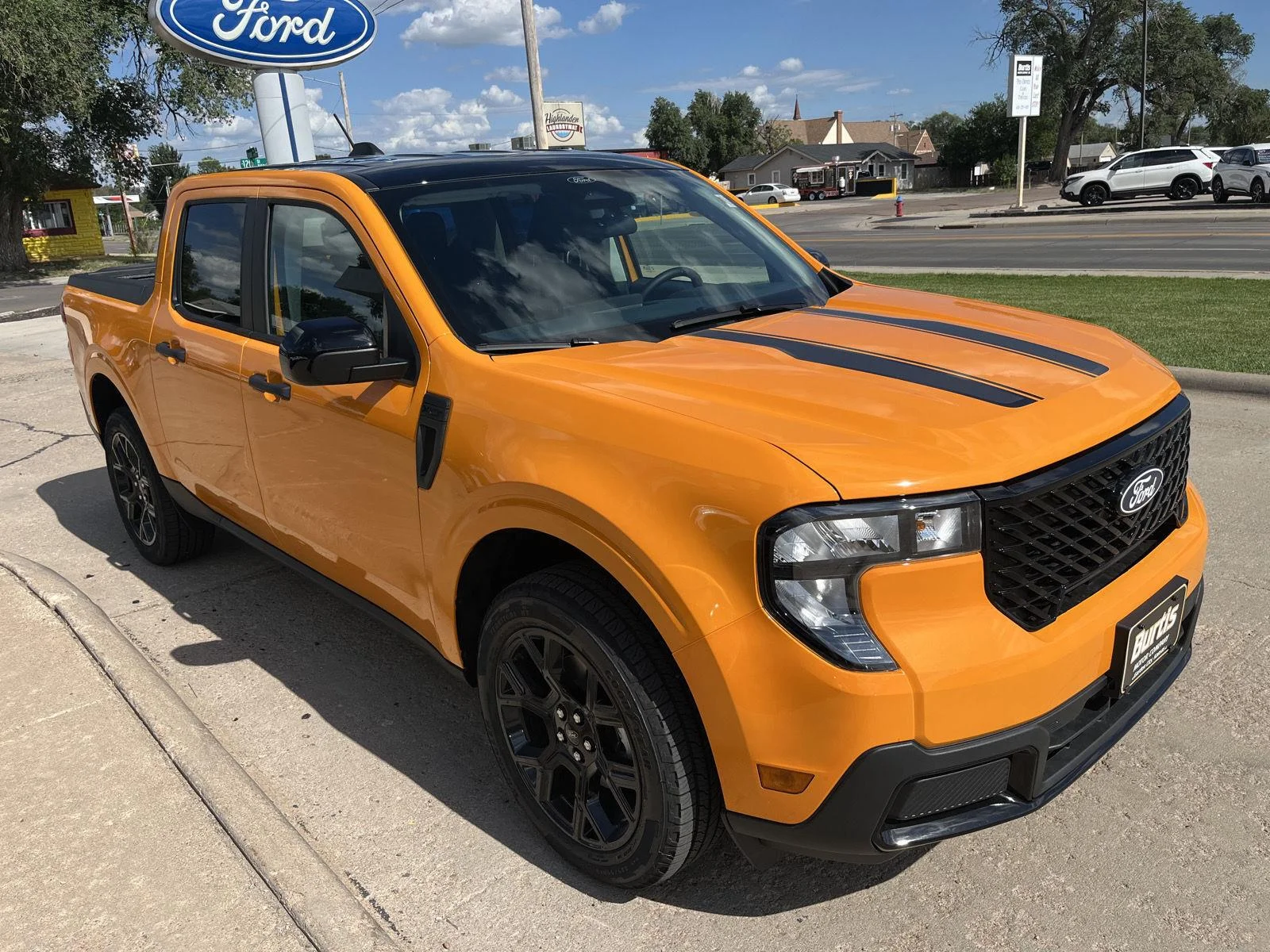 New 2026 Orange Fury Metallic Tri-Coat Ford XLT image 4