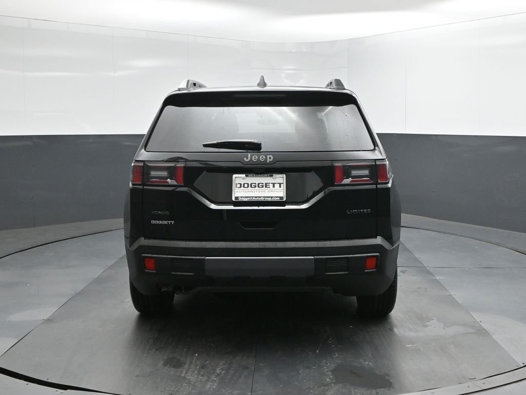 New 2026 Diamond Black Crystal Pearlcoat Jeep Limited image 8