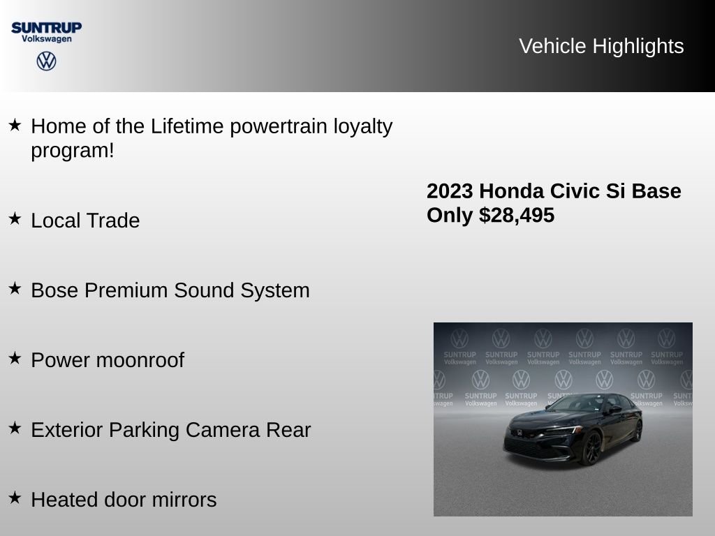 Used 2023  Honda Si image 7
