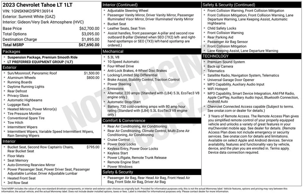 Certified Used 2023 Summit White Chevrolet LT image 55