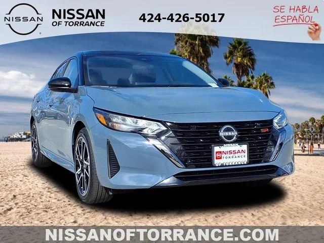 New 2025 Two-tone Atlantic Gray Metallic / Super Black Nissan SR image 1