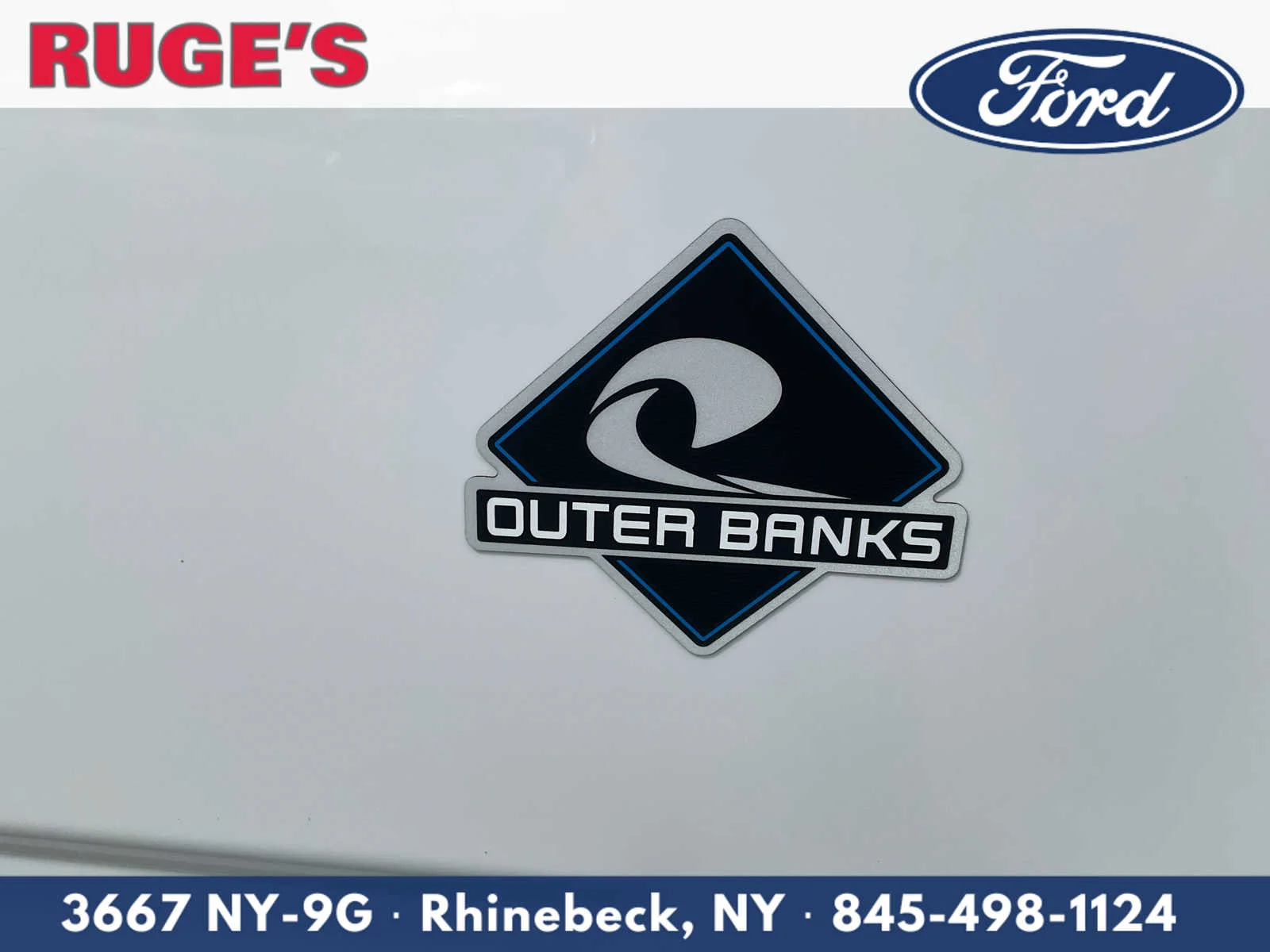 Used 2025 Oxford White Ford Outer Banks image 10