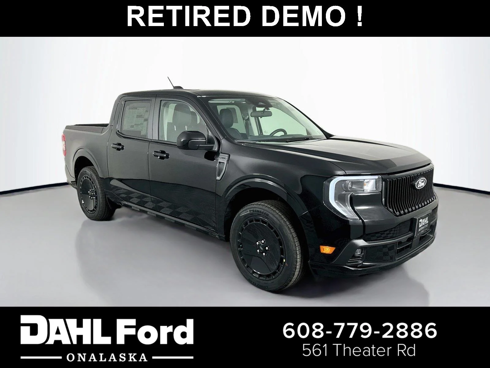 Used 2025 Shadow Black Ford Lobo image 1