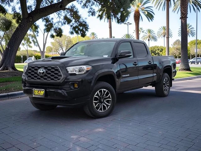 Used 2021 Black Toyota TRD Sport image 2