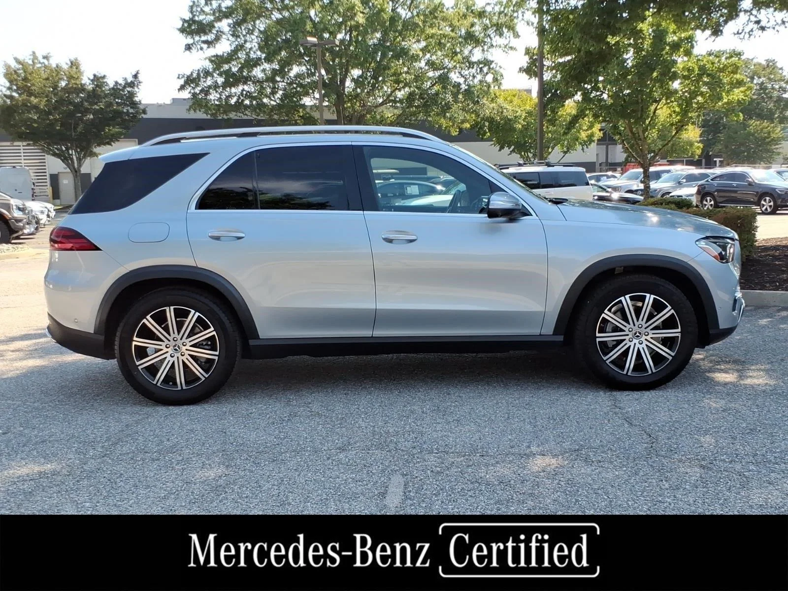 Certified Used 2025 Cirrus Silver Metallic Mercedes-Benz GLE 350 image 7