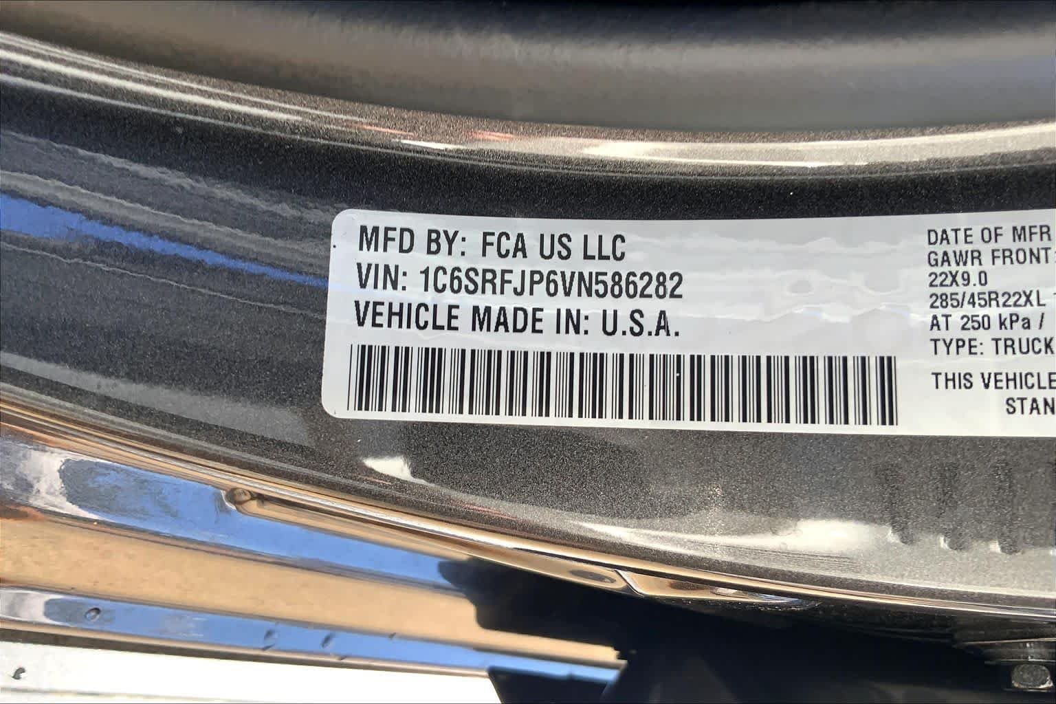 New 2027 Granite Crystal Metallic Clear-Coat Exterior Paint RAM Laramie image 19