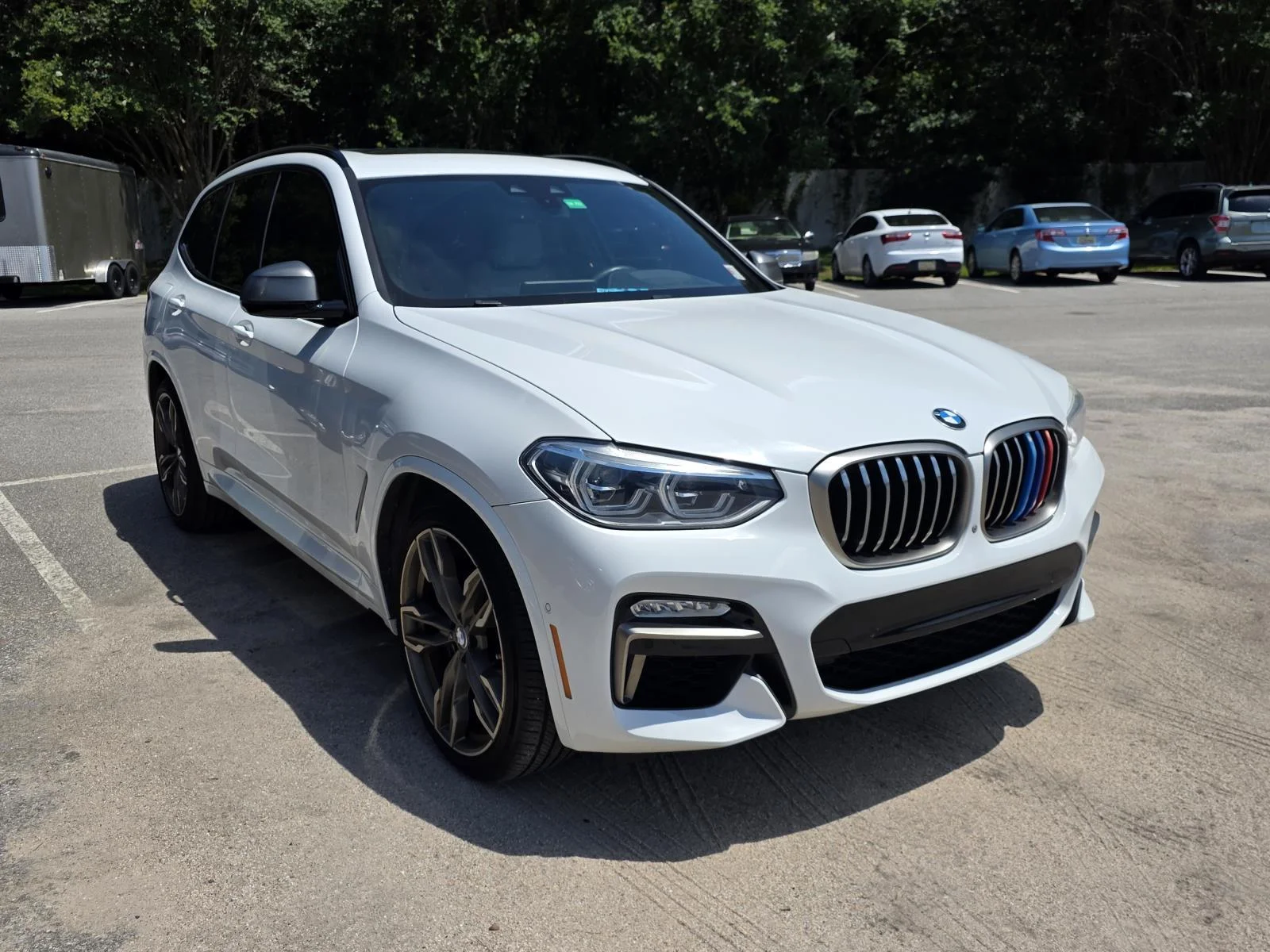 Used 2019 Alpine White BMW M40i image 1