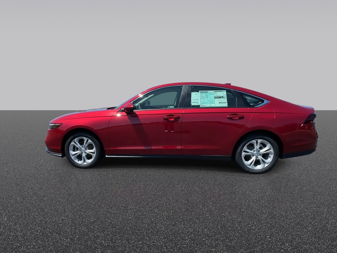 New 2026 Radiant Red Metallic Honda LX CVT image 5