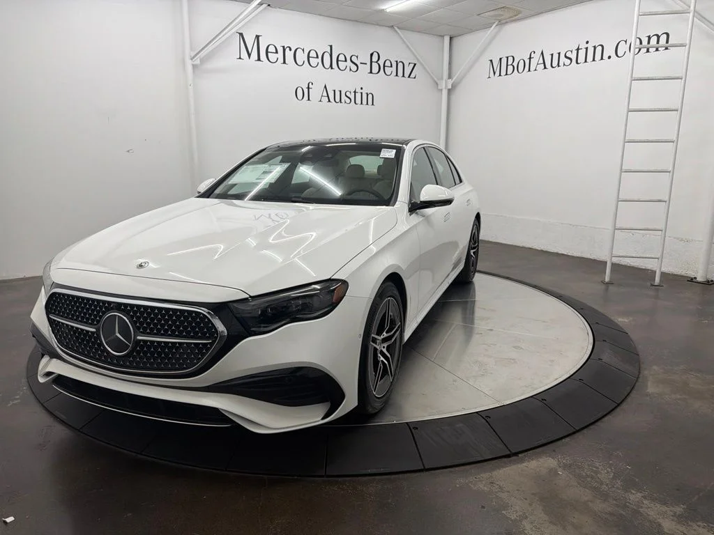 New 2027 White Mercedes-Benz E 350 image 3