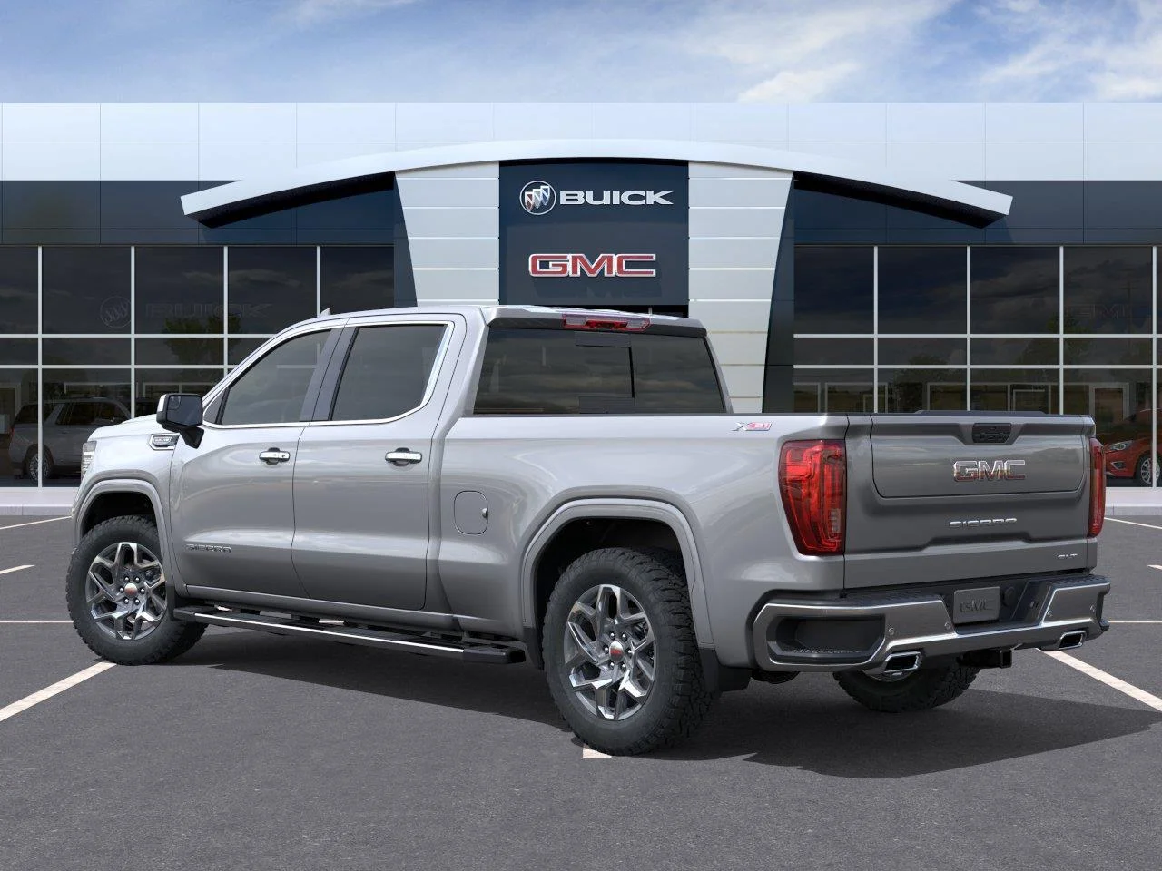 New 2026 Sterling Metallic GMC SLT image 3