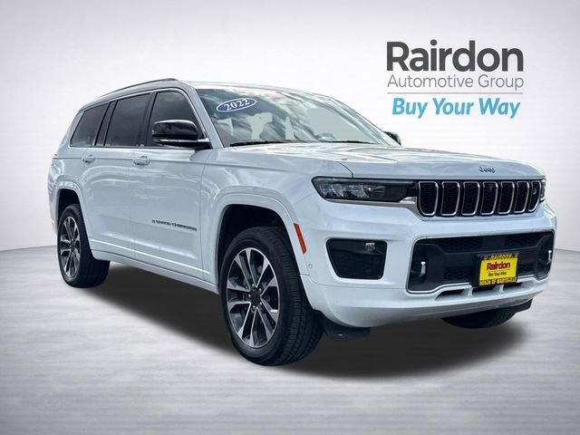 Pre-Owned 2022 Jeep Grand Cherokee L Overland Sport Utility 4WD 8