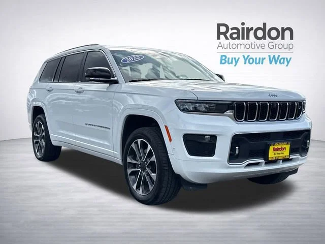 Pre-Owned 2022 Jeep Grand Cherokee L Overland Sport Utility 4WD 8