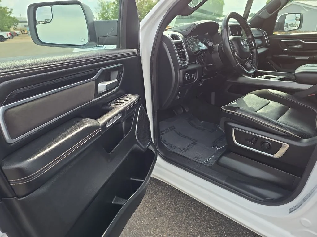 Used 2024 Bright White Clearcoat Ram Laramie image 16