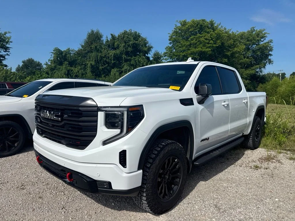 Used 2023 Summit White GMC AT4 image 1