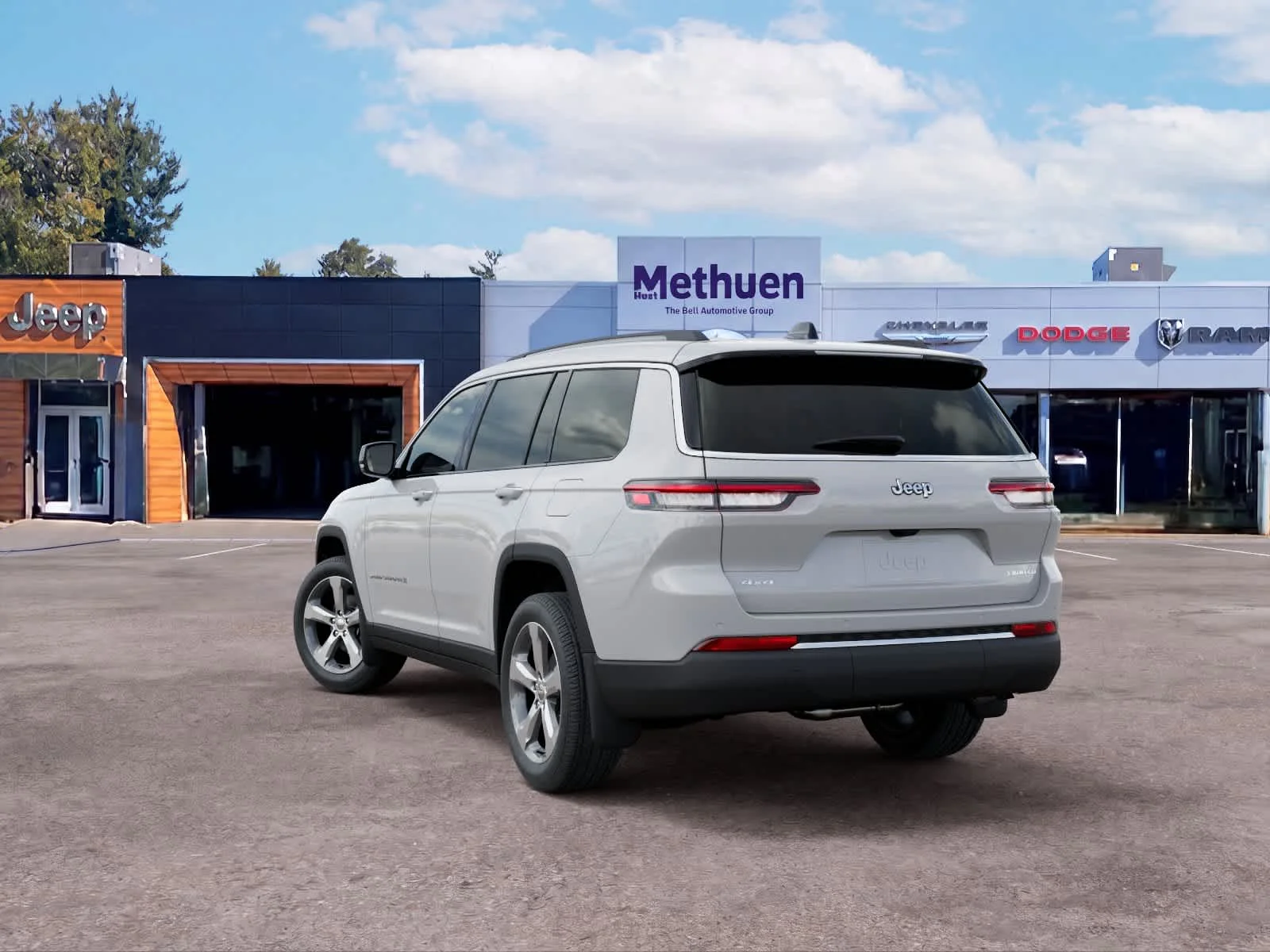 New 2026 Bright White Clearcoat Jeep Limited image 3