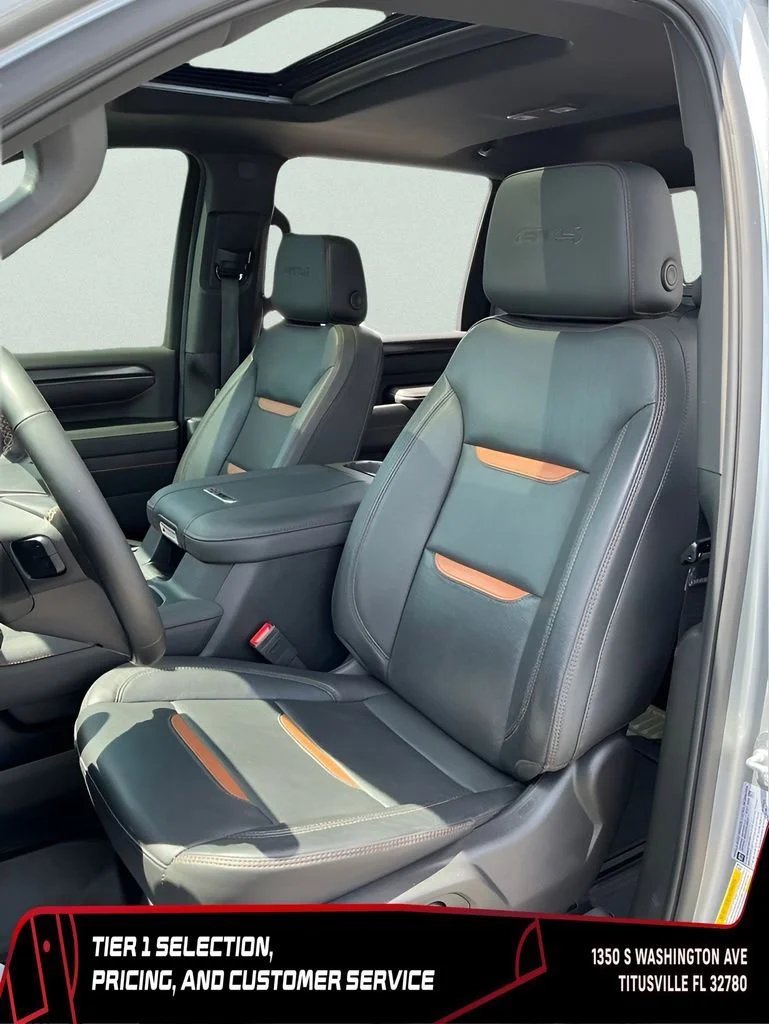 Used 2024 Sterling Metallic GMC AT4 image 30