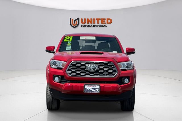 Certified Used 2021 Red Toyota TRD Sport image 9