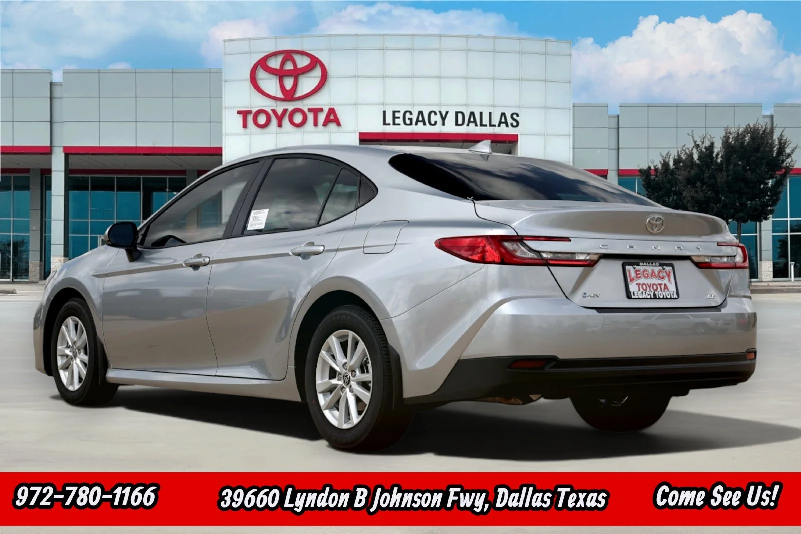 New 2026 Celestial Silver Metallic Toyota LE image 7