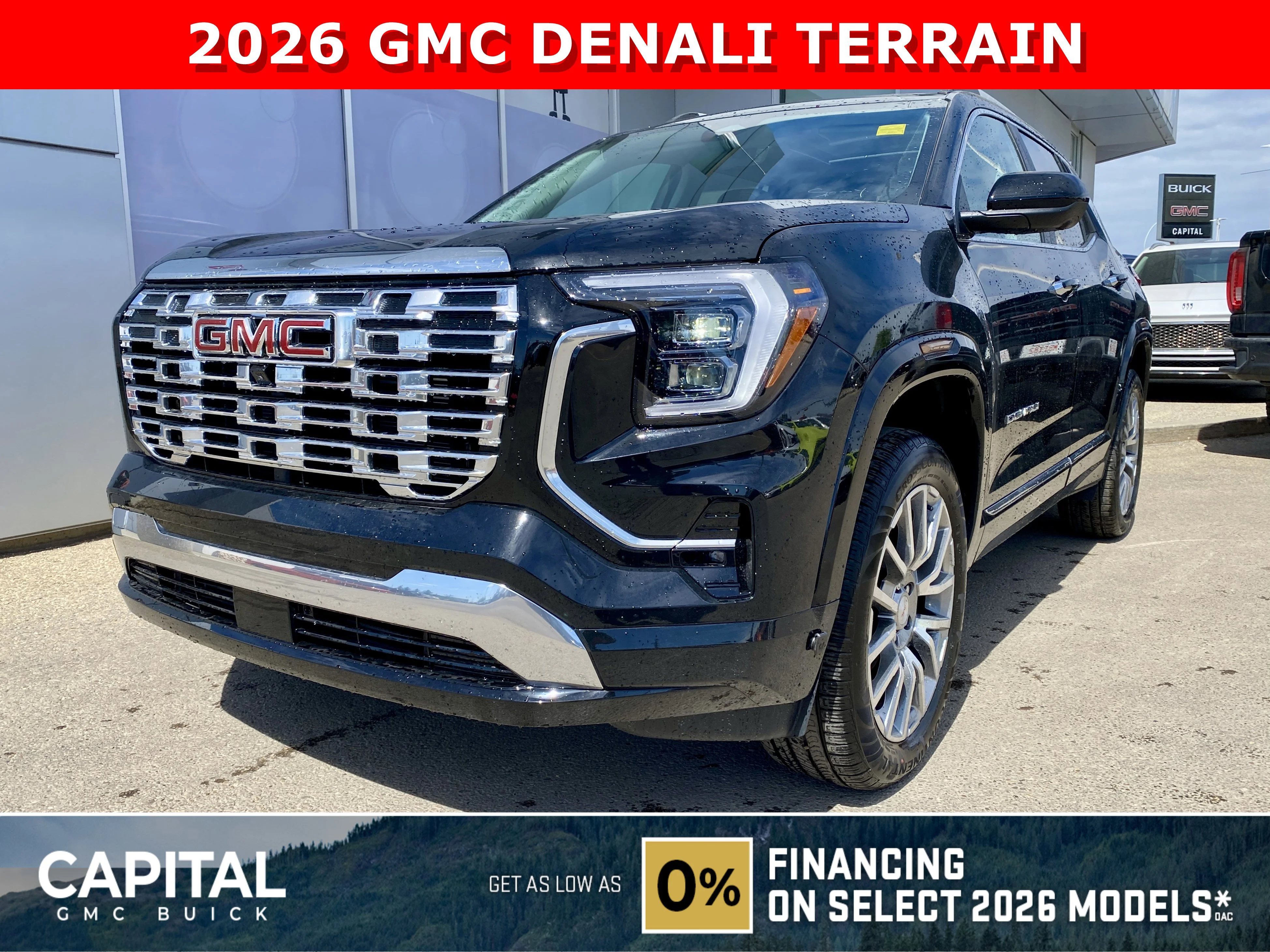 New 2026 EBONY TWILIGHT METALLIC GMC AWD Denali image 1