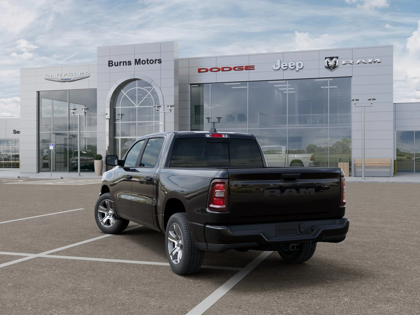 New 2026 Diamond Black Crystal Pearl-Coat Exterior Paint RAM Express image 29