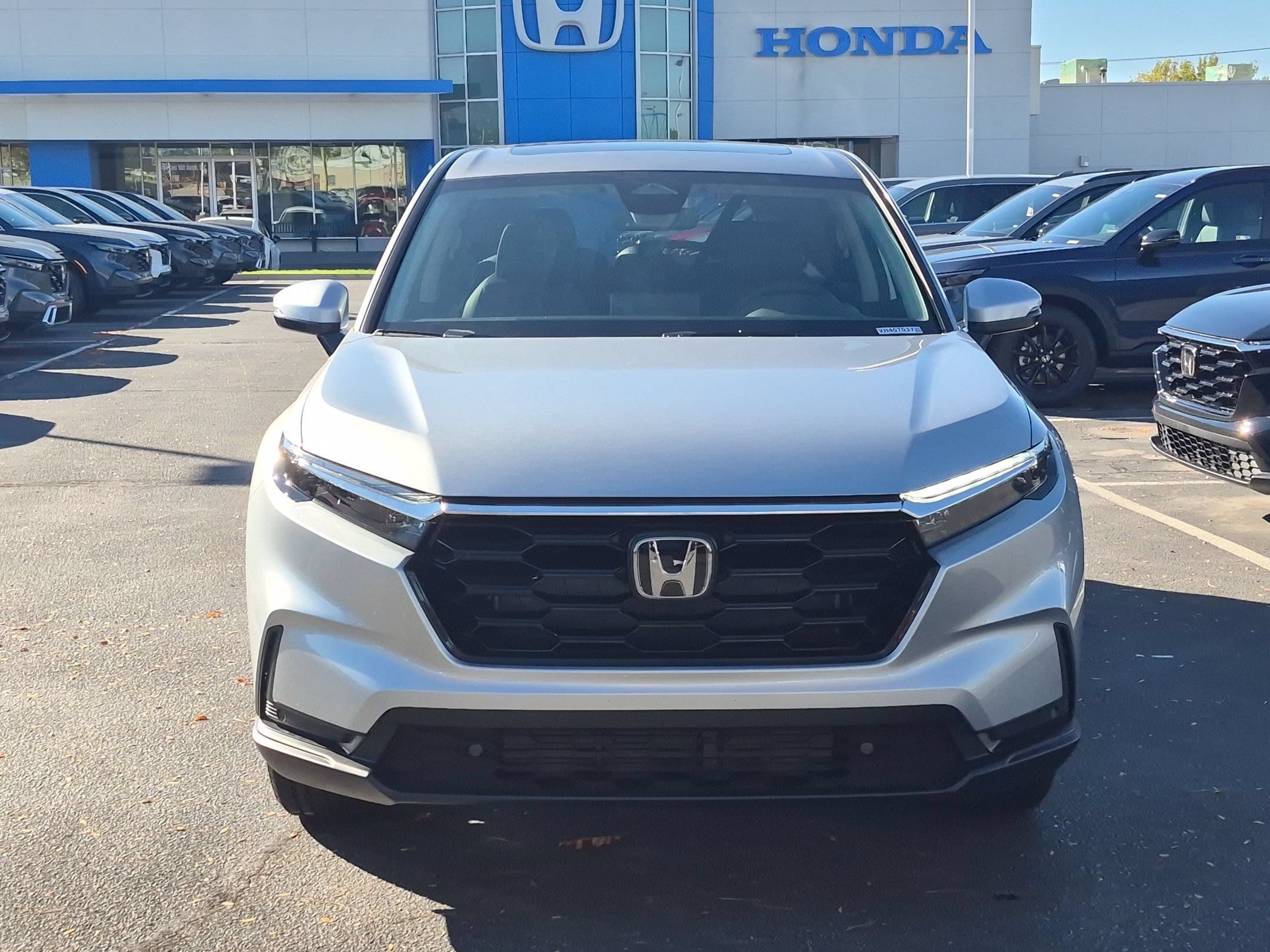 New 2027 Solar Silver Metallic Honda EX-L image 9