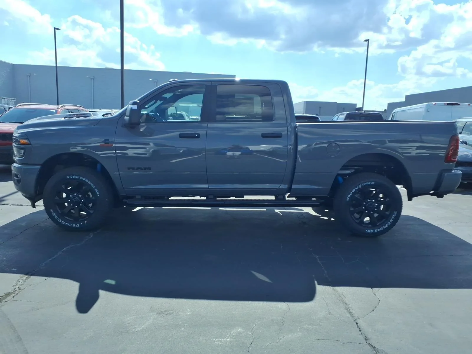 New 2027 Ceramic Gray Clearcoat Ram Big Horn image 3