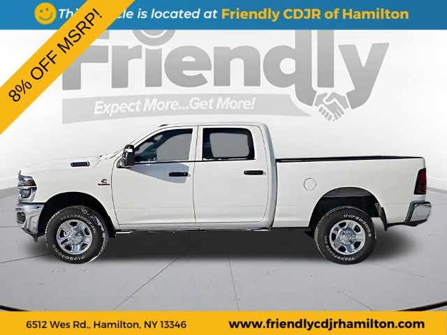 New 2026 Bright White Clear-Coat Exterior Paint RAM Tradesman image 2