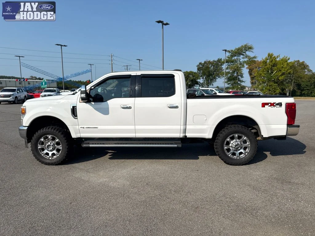 Used 2020 Oxford White Ford Lariat image 3