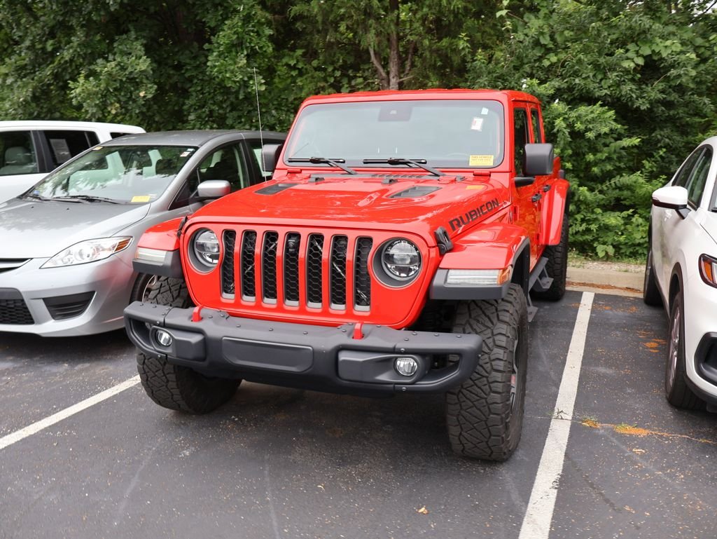 Used 2021 Red Jeep Rubicon image 3