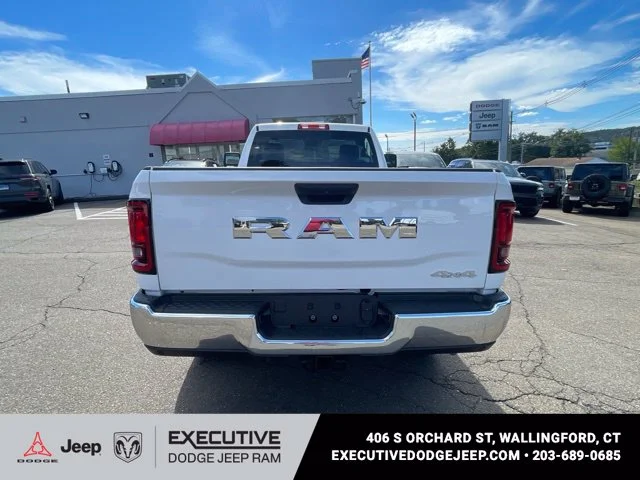 New 2026 Bright White Clear-Coat Exterior Paint RAM Tradesman image 4