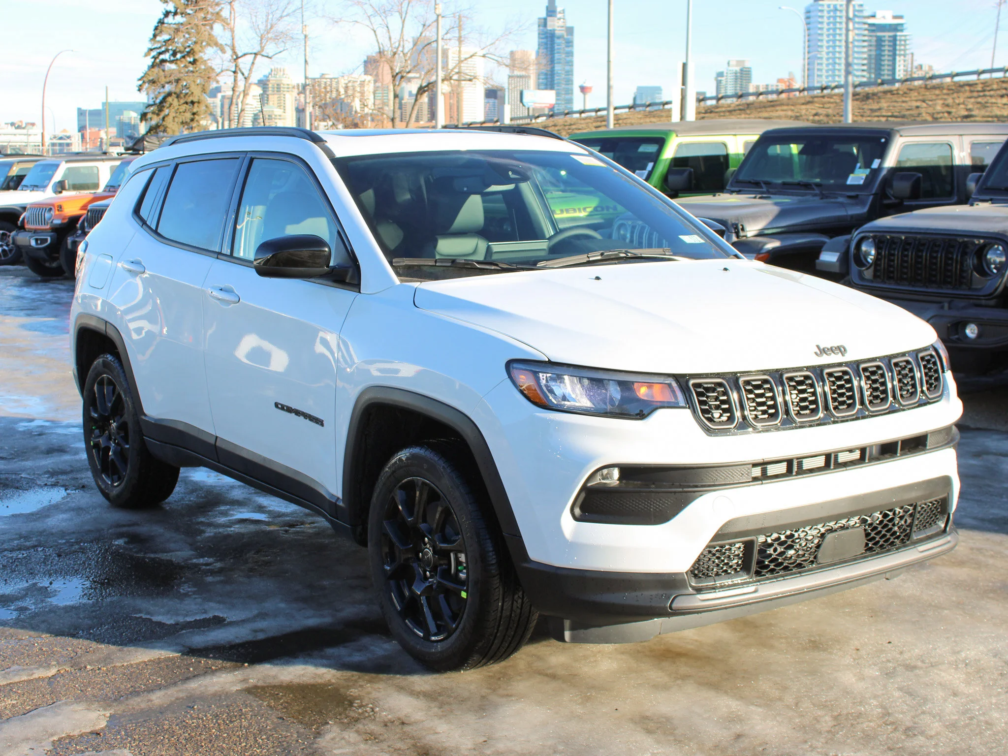 New 2026 White Jeep North* image 5