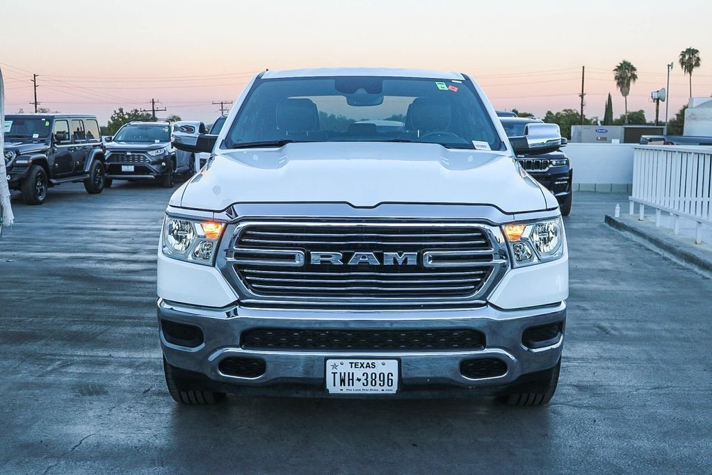 Used 2024 Bright White Clearcoat Ram Laramie image 3