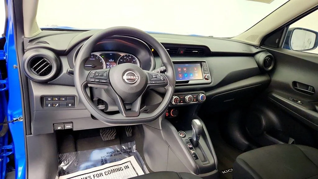 Used 2023 Electric Blue Metallic Nissan S FWD image 12