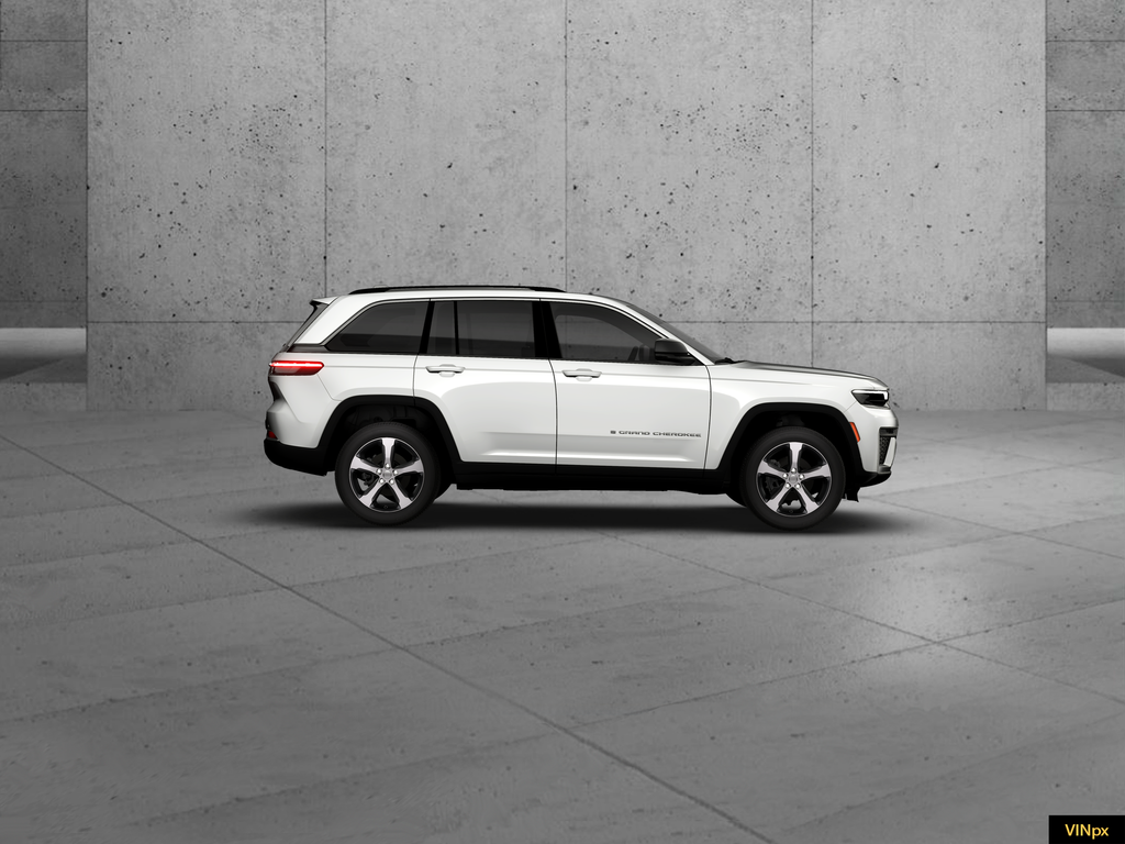 New 2026 Bright White Clear-Coat Exterior Paint Jeep Limited image 8