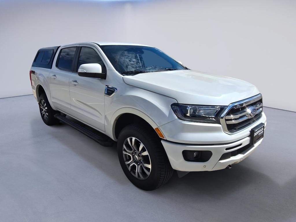 Used 2019 White Platinum Tri-Coat Ford LARIAT image 8