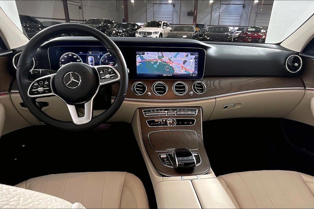 Certified Used 2020 Black Mercedes-Benz E 350 image 13