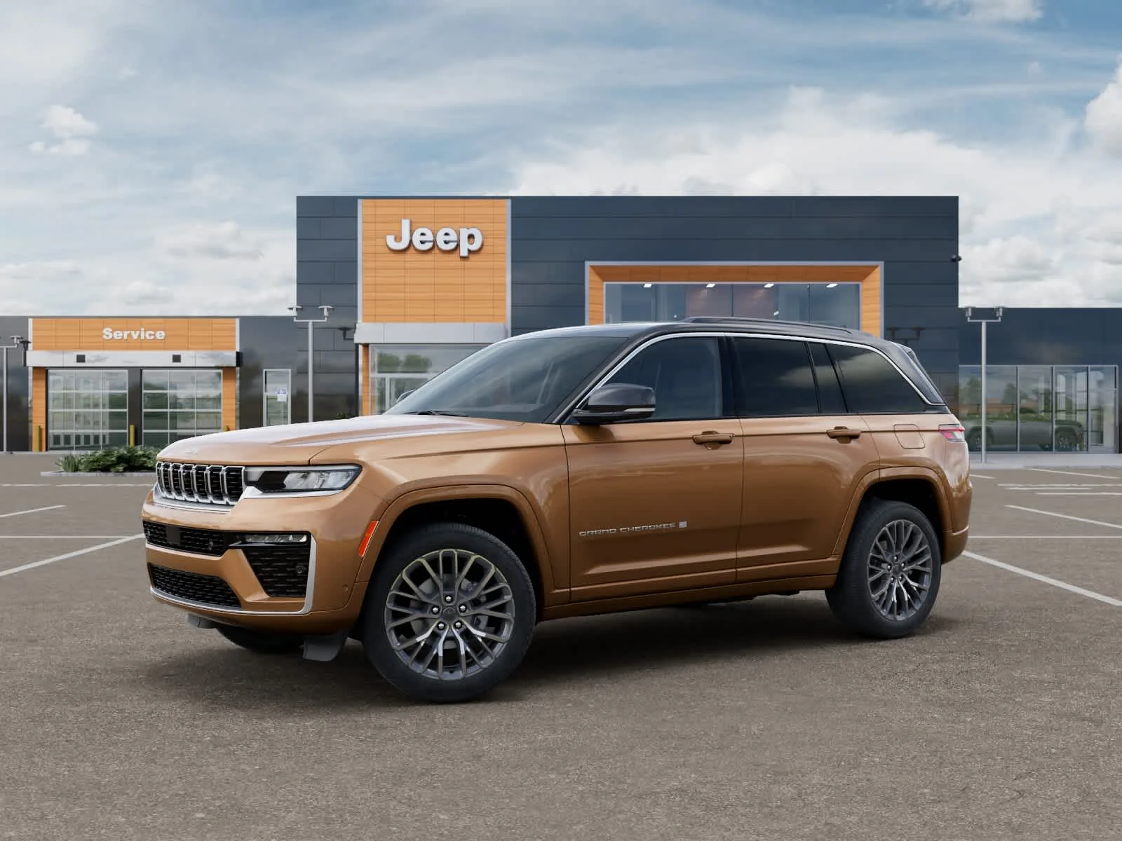 New 2027 Copper Shino Metallic Clearcoat Jeep Summit image 2