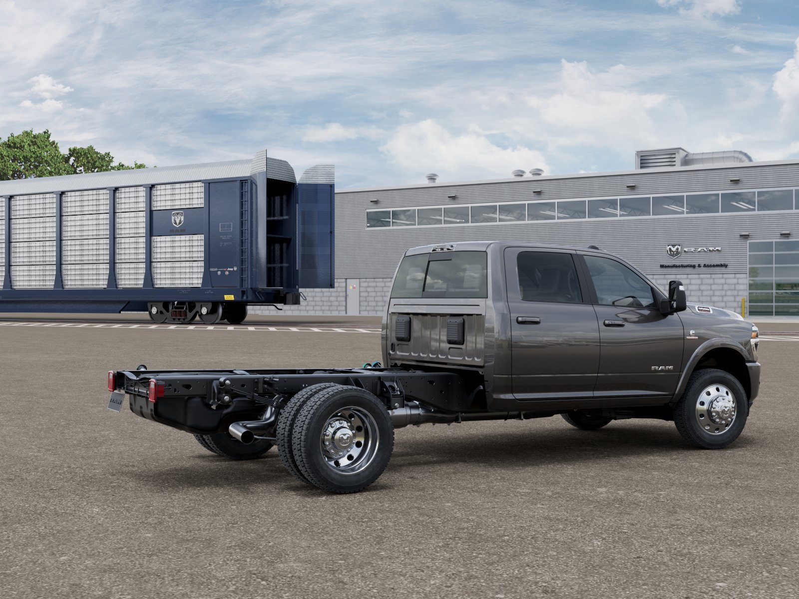 New 2026 Granite Crystal Metallic Clearcoat RAM Big Horn image 2