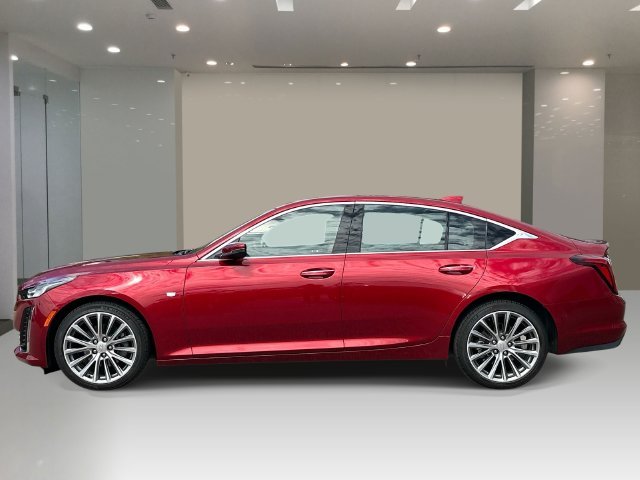 Used 2024 Red Cadillac Premium Luxury image 2