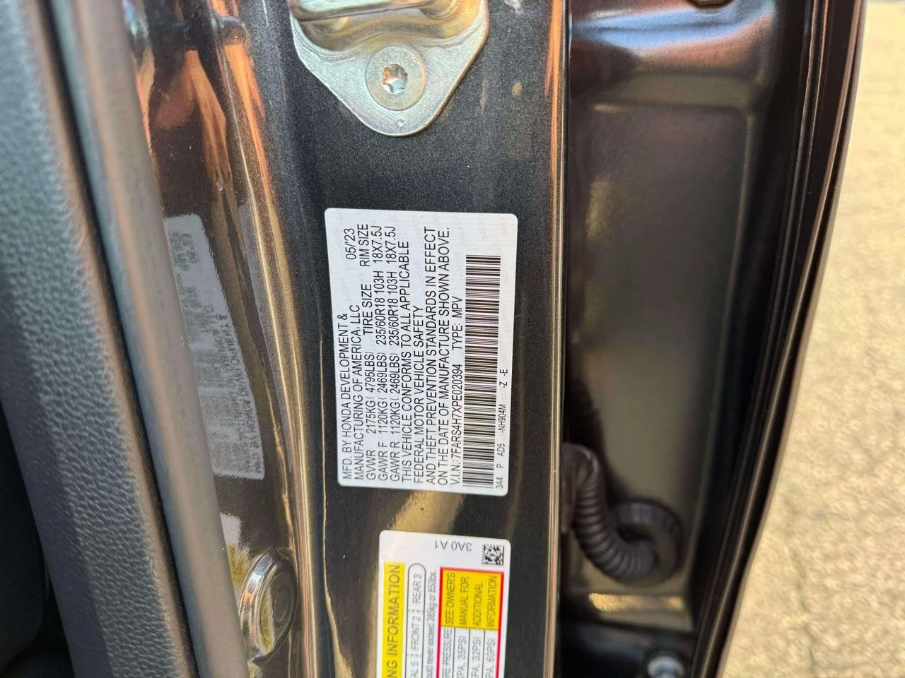 Used 2023 Gray Honda EX-L image 15