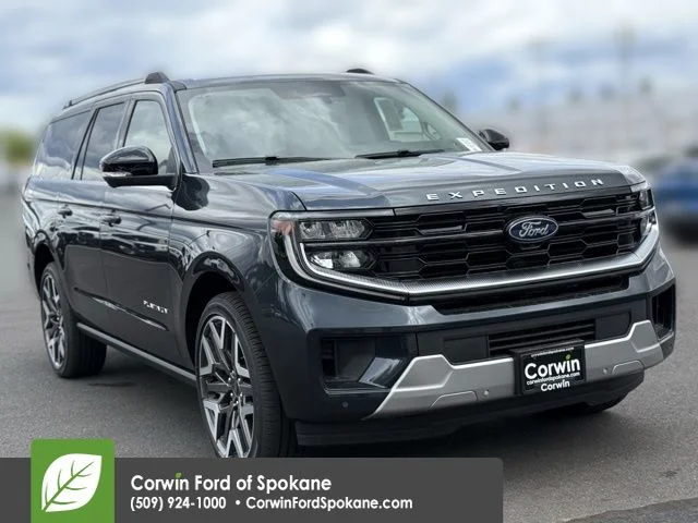 New 2026 Stone Blue Metallic Ford Platinum image 1