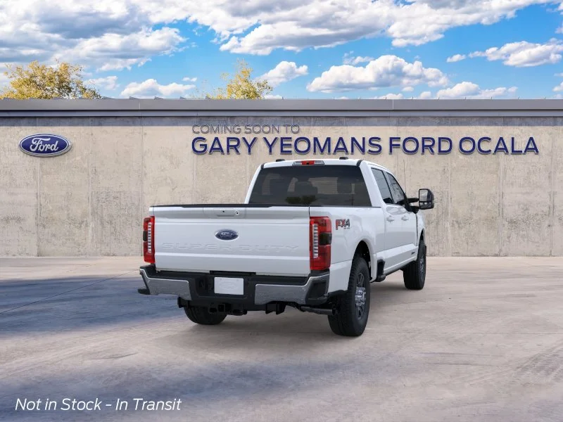 New 2026 Star White Metallic Tri-Coat Ford F-350® Lariat® image 8